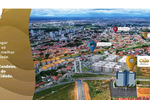 Apartamento de 2 quartos sendo 1 suíte com entrada facilitada à venda, Primavera, Vitória da Con - Foto 1