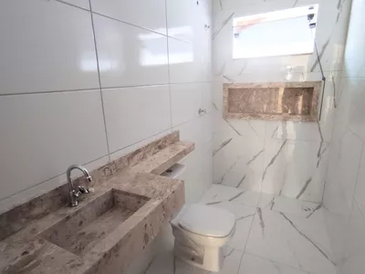 Casa pronta para morar (solta) de 3 quartos sendo 1 suíte com quintal, Primavera, Vitória da Conq - Foto 20