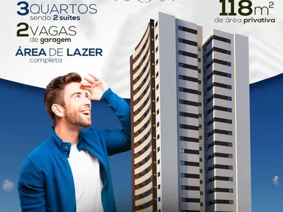 Apartamento 3 quartos sendo 2 suítes melhor custo x benefício da região do Candeias em ótima loc - Foto 2