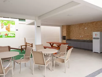 Apartamento térreo de 3 quartos sendo 1 suíte com garden pequeno em condomínio fechado à venda, - Foto 23