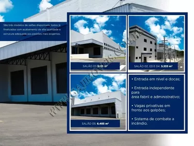 Salão Industrial em Condomínio Fechado com 3400m² - Americana/SP. - Foto 17