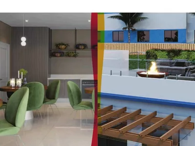 Apartamento de 2 quartos sendo 1 suíte com entrada facilitada à venda, Primavera, Vitória da Con - Foto 2