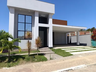 Casa nova com 3 suites+ área gourmet + terraço+dependência completa em condomínio fechado no Rec - Foto 5