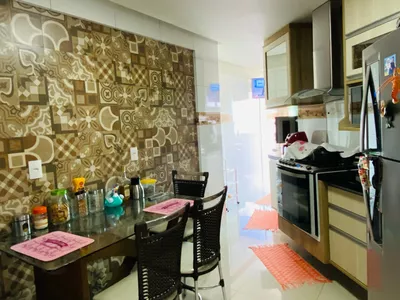 Vendo excelente apartamento de 3 quartos sendo 1 suíte, todo mobiliado, 103M² + 2 Elevadores no Ca - Foto 14