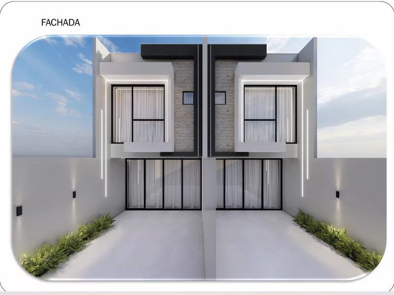 Casa com 3 quartos sendo 2 suítes reversível para 4 quartos (Piscina e Gourmet opcional) à venda, - Foto Principal