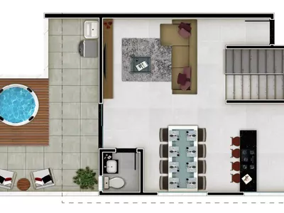 Cobertura à venda, 3 quartos, 1 suíte, 2 vagas, Alto Caiçaras - Belo Horizonte/MG - Foto 14