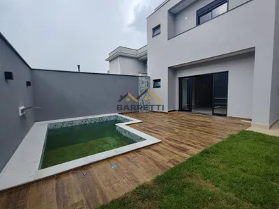 Sobrado à venda com 196 m², 3 quartos, 5 banheiros, 2 vagas de garagem e piscina, localizado no condomínio Lazuli Club - Foto 31