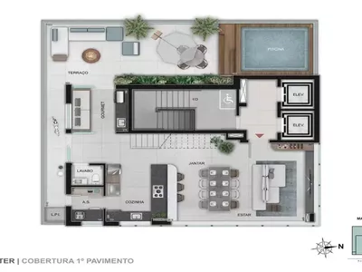 Apartamento à venda, 3 quartos, 1 suíte, 2 vagas, Lourdes - Belo Horizonte/MG - Foto 17