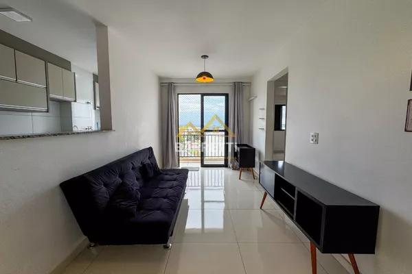 Apartamento para locação no Ilhas Canárias com 58 m², 2 quartos, sendo 1 suíte, e 2 vagas de garagem - Foto 1
