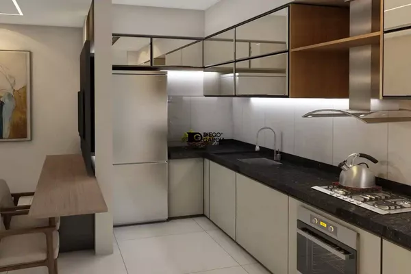 Apartamento à venda, 2 quartos, 1 suíte, 1 vaga, Novo Mundo - Uberlândia/MG - Foto 6
