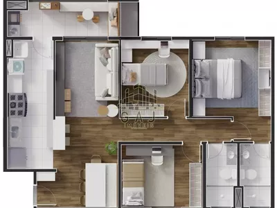 Apartamento 3 dorms c/ suíte Jd Firenze - SBO - Foto 30
