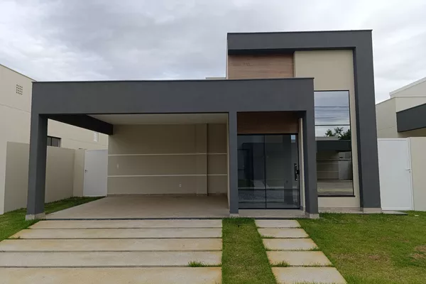 Casa com 3 suítes com planejados em todos os ambientes em condomínio fechado, infraestrutura compl - Foto 2