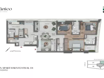 Apartamento à venda, 4 quartos, 2 suítes, 3 vagas, Vale do Sereno - Nova Lima/MG - Foto 22
