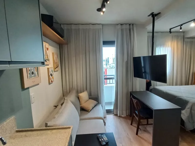 Studio com 27 m², mobiliado em Vila Nova Conceição - Foto Principal