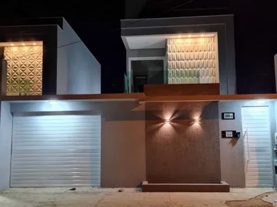 Casa duplex 3 suítes sendo 1 com closet e outra com varanda + vaga de garagem para 4 carros com 1 - Foto 3