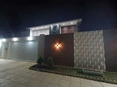 Casa com 5 quartos sendo 3 suítes, área gourmet com jacuzzi, piscina aquecida, em Bairro Boa Vista - Foto 75