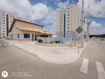Apartamento completo, porteira fechada com móveis e Eletros andar alto de 2/4 em condomínio fechad - Foto 43