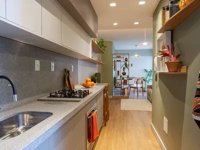 Apartamento pronto de 3 quartos 1 suíte com piso e documentos grátis à venda, Candeias, Vitória - Foto 7
