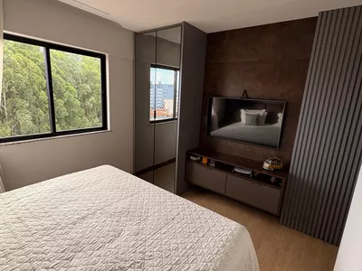 Apartamento decorado alto padrão com 176 m² , 3 salas, 3 vagas de garagem à venda, Boa Vista, Vit - Foto 46