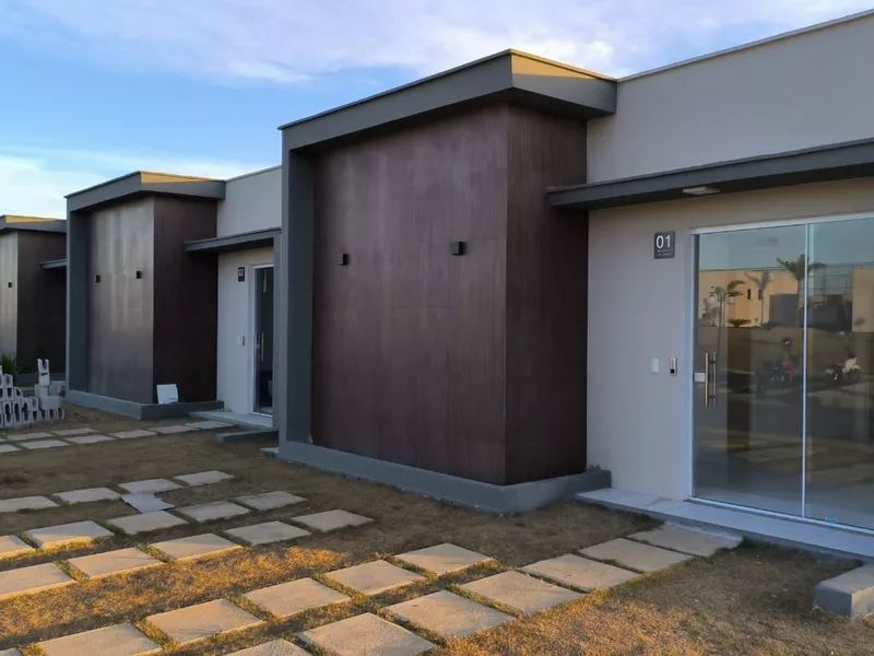 Casa de 3 quartos sendo 1 suíte nova em ótima localização dentro do Condomínio Conde III (finan - Foto Principal