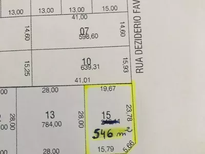 Terreno residencial de esquina, com área total de 546,00 m2 - Foto 8