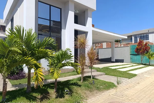 Casa nova com 3 suites+ área gourmet + terraço+dependência completa em condomínio fechado no Rec - Foto 6