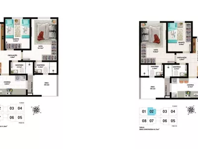 Apartamento de 2 quartos sendo 1 suíte com entrada facilitada à venda, Primavera, Vitória da Con - Foto 10