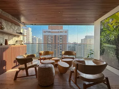 Apartamento com 175 m² com 2 suites em Moema Pássaros. - Foto 8