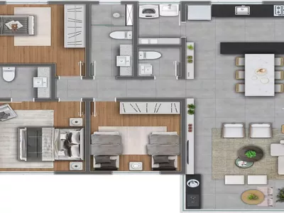 Apartamento à venda, 3 quartos, 1 suíte, 1 vaga, Buritis - Belo Horizonte/MG - Foto 9