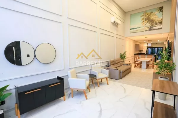 Casa no Condomínio Reserva das Paineiras, com 200 m², três quartos, três banheiros, mobiliada e com quatro vagas de garagem - Foto 3