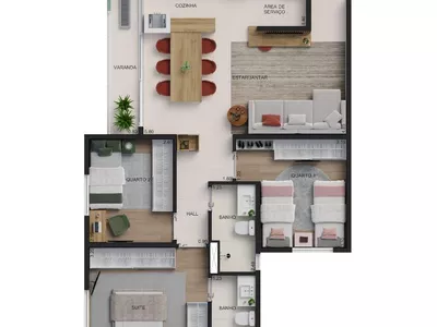 Apartamentos à venda, com 3 dormitórios Centro (Oportunidade) - Foto 27
