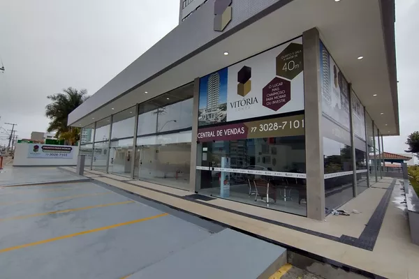 Loja, ponto comercial, de 52 m² com pé direito duplo podendo fazer mezanino no vitória Tower, Pra - Foto 1