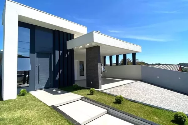 Casa para venda, com 01 suíte + 02 demi-suítes, localizada no Bairro Fraron de Pato Branco-PR - Foto 1