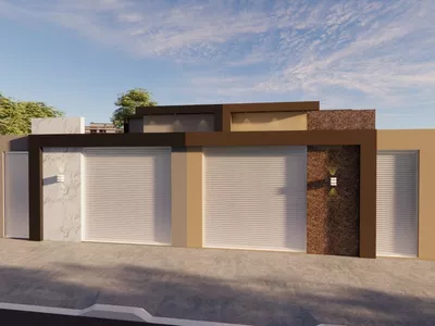 Casa nova pode ser financiada à venda de 3 quartos sendo 1 suíte garagem para 2 carros, quintal, C - Foto 3