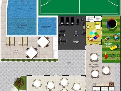 Apartamento térreo de 3 quartos sendo 1 suíte com garden pequeno em condomínio fechado à venda, - Foto 28