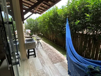 Excelente apartamento térreo à venda, semimobiliado, com 2 quartos sendo um suíte, quintal, Bair - Foto 12