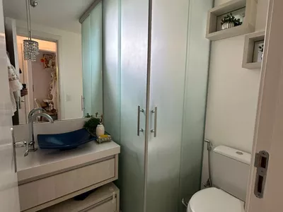 Excelente apartamento térreo à venda, semimobiliado, com 2 quartos sendo um suíte, quintal, Bair - Foto 8