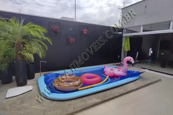 Casa residencial 3 dorms c/ suite e piscina - Terras Sta Barbara - SBO - Foto 1