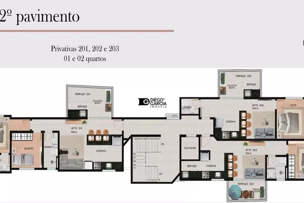 Apartamento à venda, 2 quartos, 1 suíte, 1 vaga, Cruzeiro - Belo Horizonte/MG - Foto 5