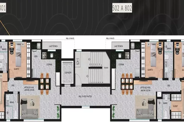 Cobertura à venda, 2 quartos, 2 suítes, 2 vagas, Santo Antônio - Belo Horizonte/MG - Foto 2