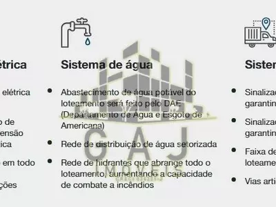 Terrenos a partir de 750m² Cond Indl Nove de Julho - Americana/SP - Foto 3