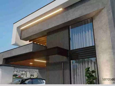 Casa 3 suítes, sala cozinha e gourmet com planejados alto padrão Alphaville II condomínio com inf - Foto 26