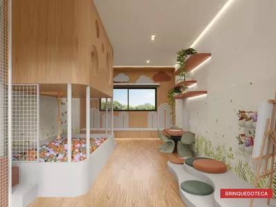 Apartamento na planta de 2 quartos reversível para 3 quartos em condomínio fechado com lazer compl - Foto 5