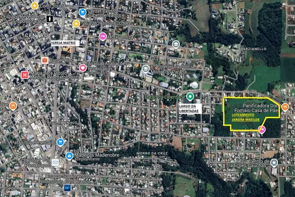 Terreno pertinho do Largo da Liberdade para venda Loteamento Jardim Matilde, Bairro La Salle, Pato Branco - Foto 4