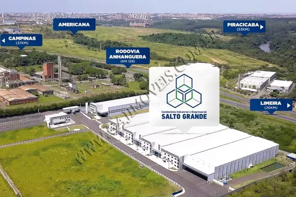Salão Industrial em Condomínio Fechado com 6800 m² - Americana/SP. - Foto 1