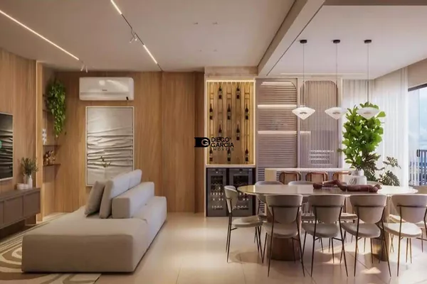 Apartamento à venda, 3 quartos, 3 suítes, 2 vagas, Loteamento Vale dos Vinhedos - Uberlândia/MG - Foto 2