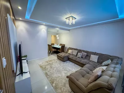 Apartamento de 2º andar nascente mobiliado e decorado para venda, 2 quartos sendo 1 suíte, cozinha - Foto 4
