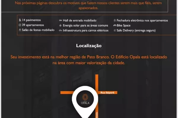 Sala comercial 01 Ed. Opala para venda,  Centro, Pato Branco - Foto 2