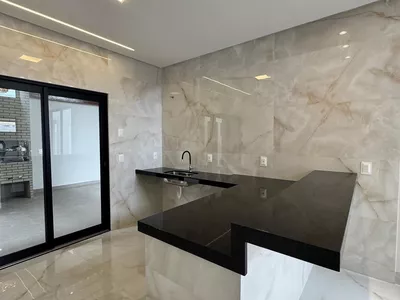 Excentente casa moderna nova podendo financiar, 3 quartos sendo 2 suítes, área gourmet, garagem pa - Foto 5