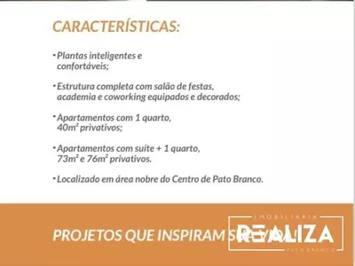 LANÇAMENTO  - Apartamento para venda, localizado no Bairro Parzianello, na cidade de Pato Branco-PR - Foto 9